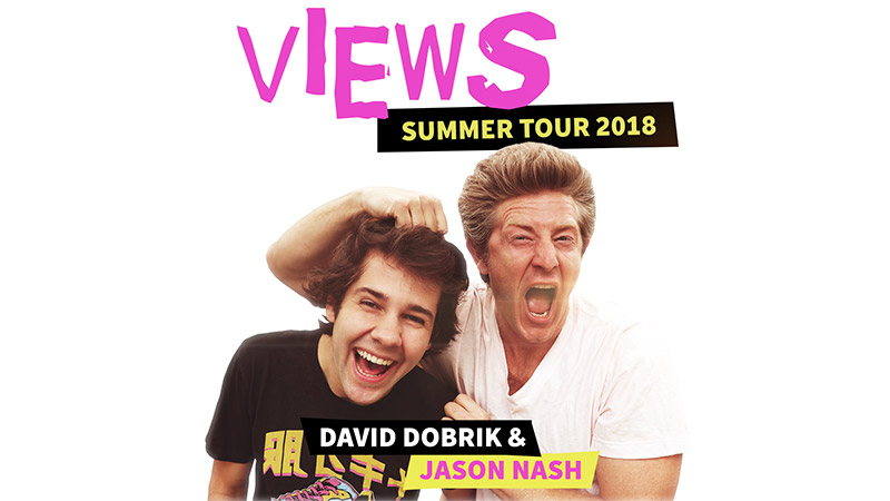 views summer tour 2018 - david dobrik and jason nash